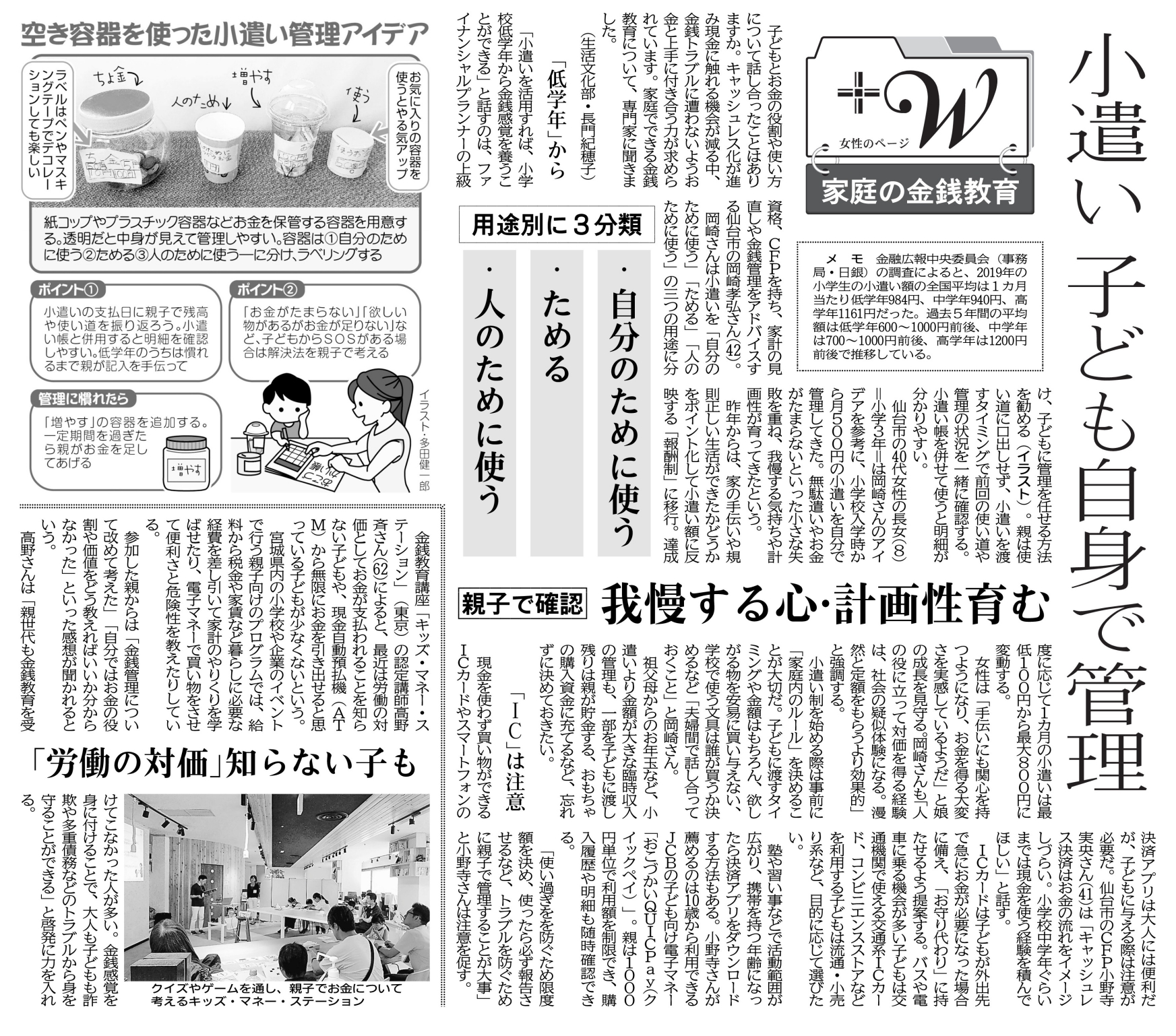 河北新報朝刊の+W女性ページに記事が掲載されました | お知らせ | 株式会社オカザキ