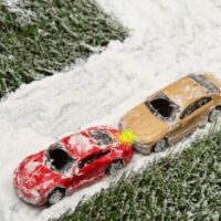 冬の車両事故