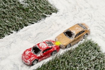 冬の車両事故